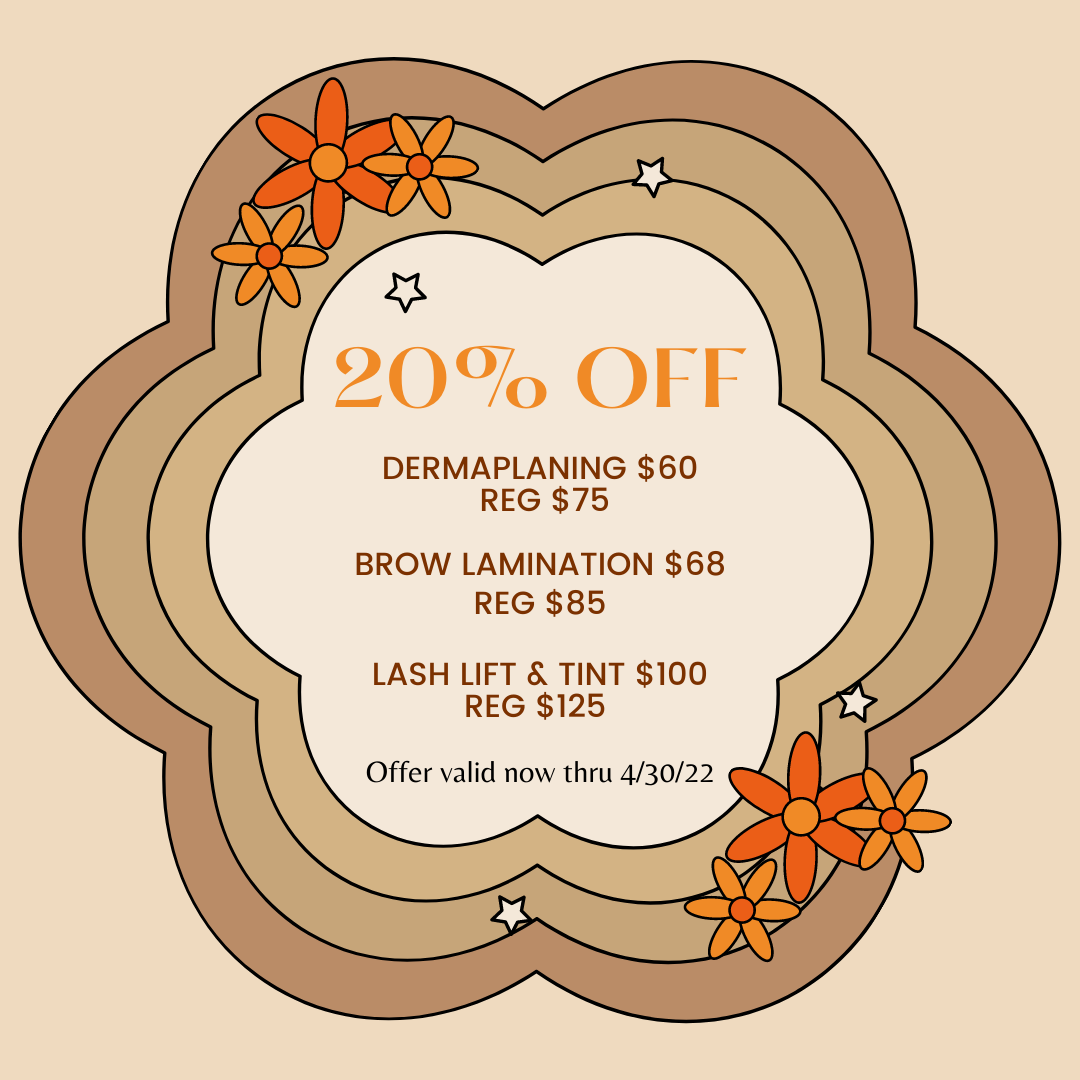 20% Off Lashes, Brows & More